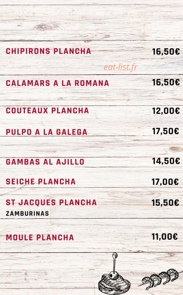 Don Pablo — carte page 4