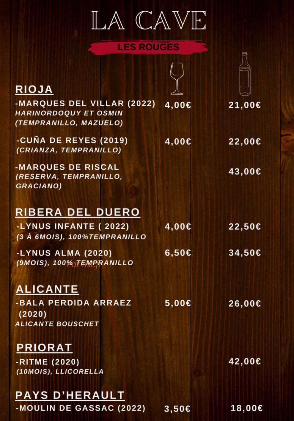 Don Pablo — carte page 7