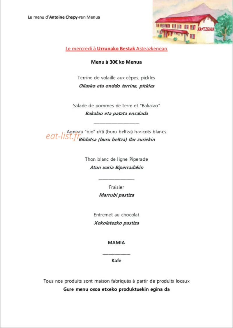 Arotzenia — carte page 1