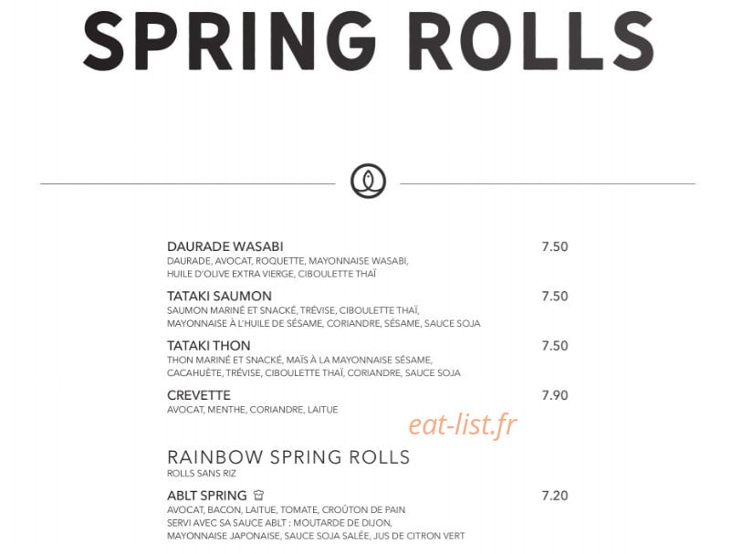 Sushi Shop — carte page 24
