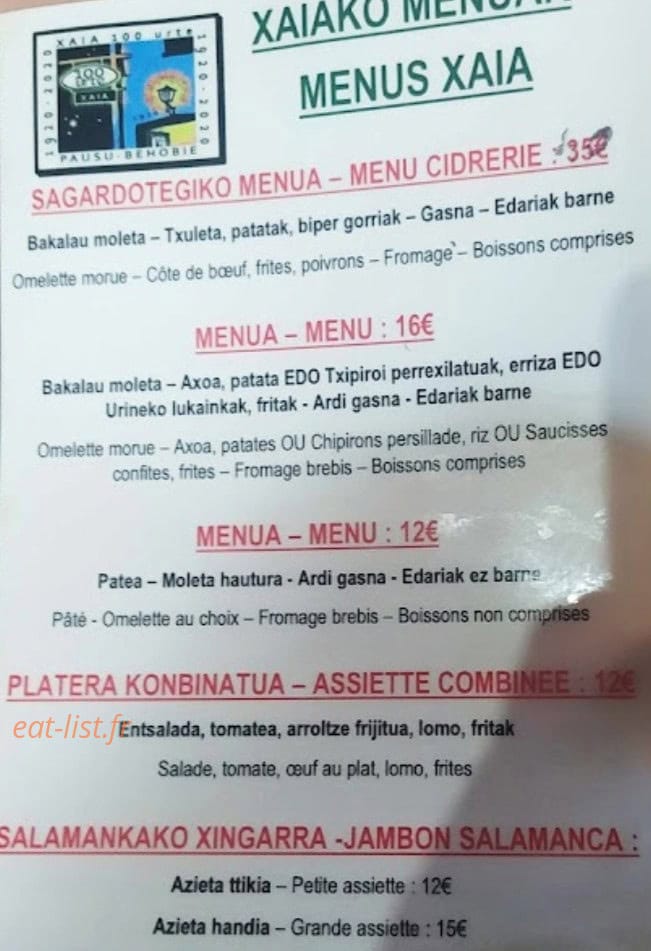Xaia — carte page 1
