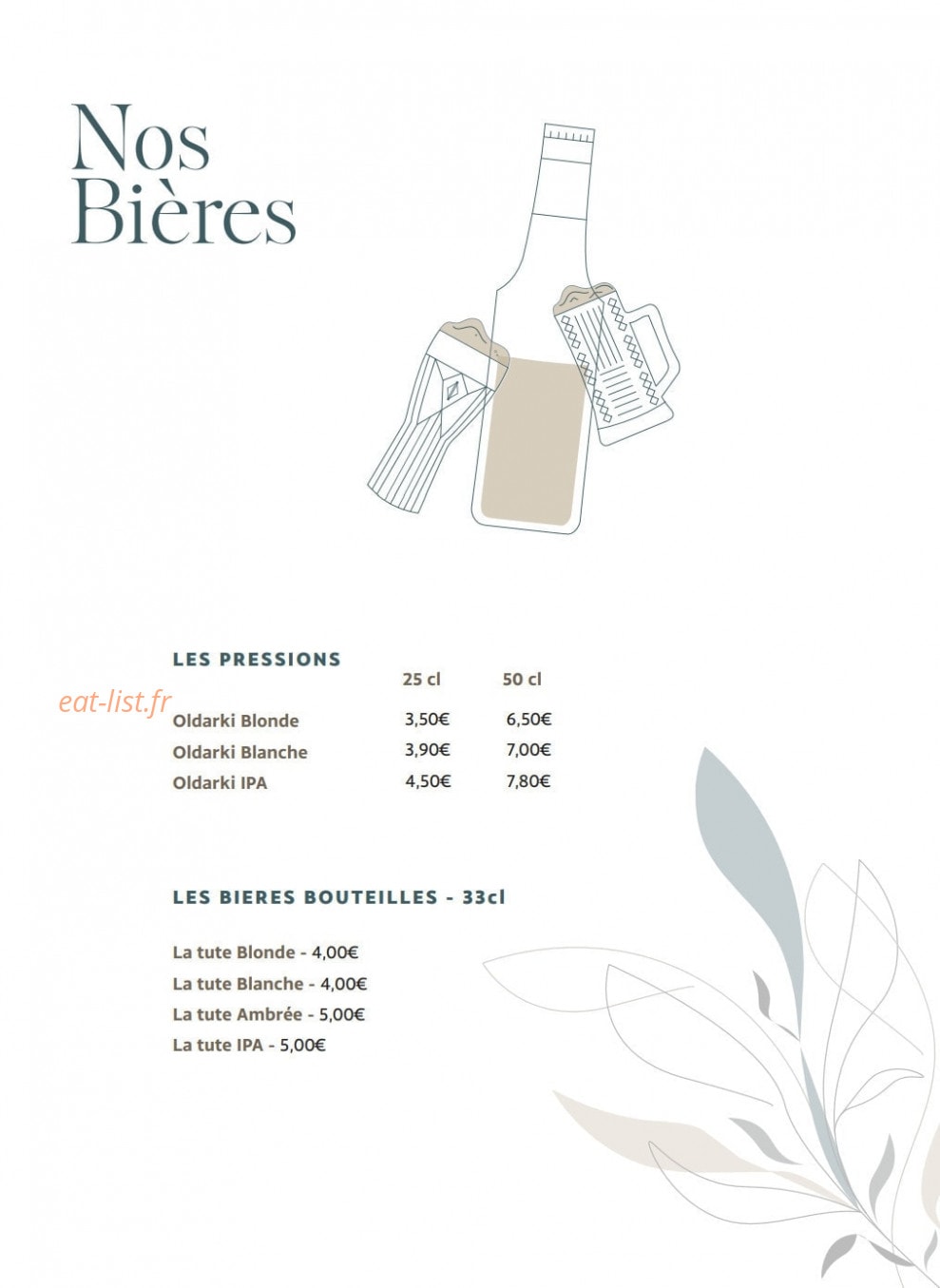 Les Associés — carte page 10