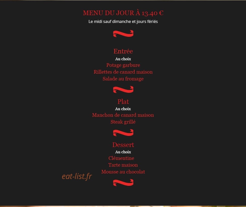 Au Bon Coin — carte page 2