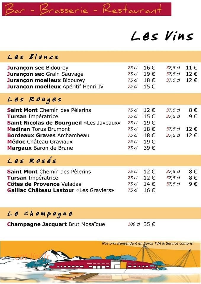 La Maison Des Lacs — carte page 11