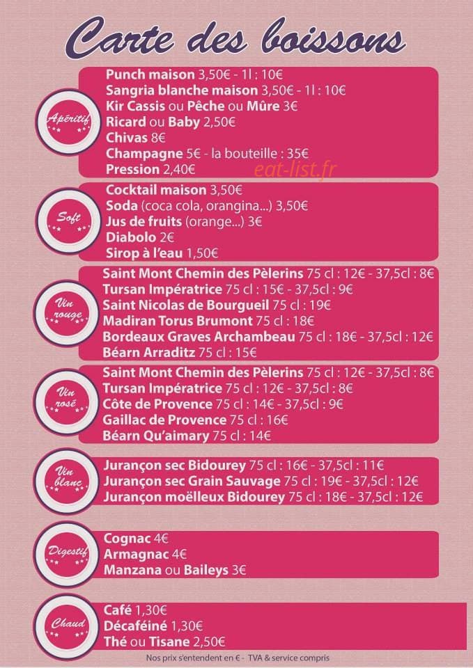 La Maison Des Lacs — carte page 16