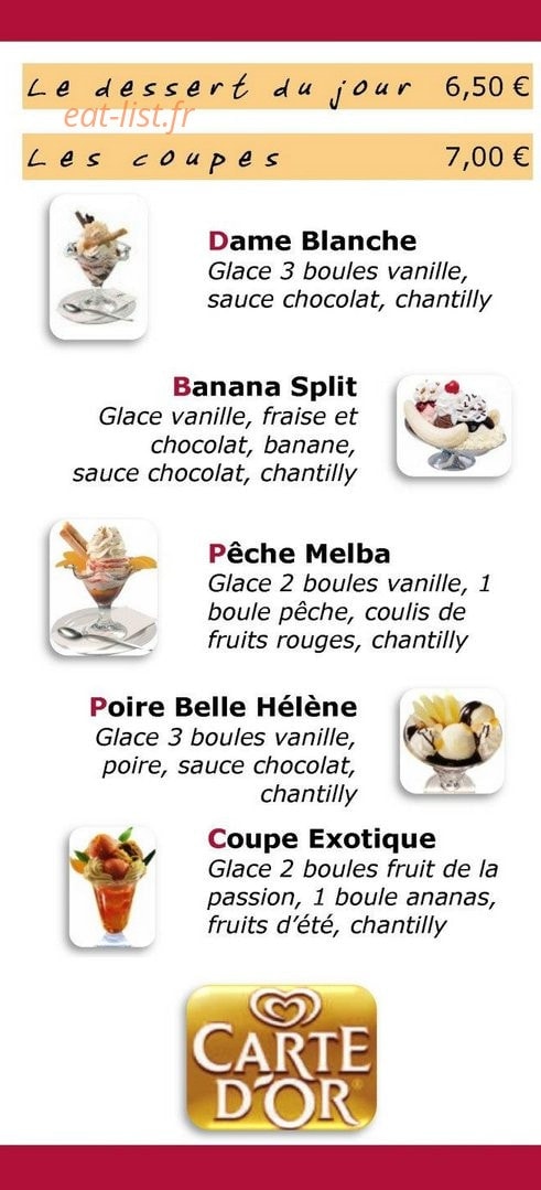 La Maison Des Lacs — carte page 6