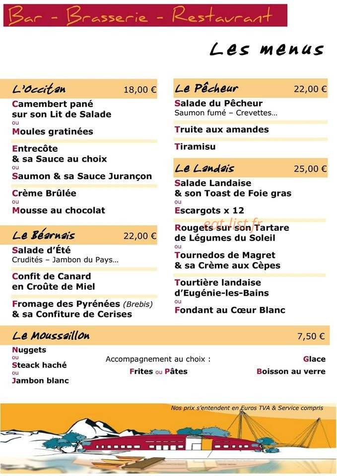 La Maison Des Lacs — carte page 9