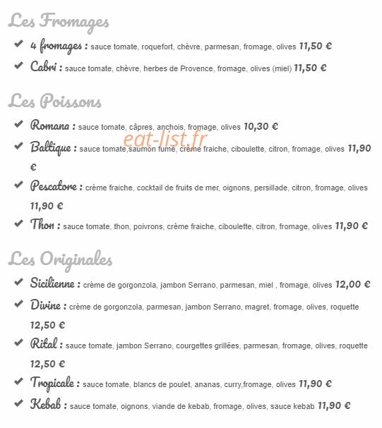 mets gusto — carte page 4