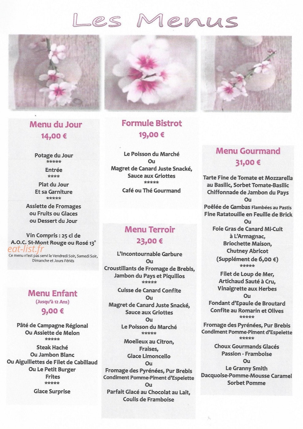 L'Amandier — carte page 2