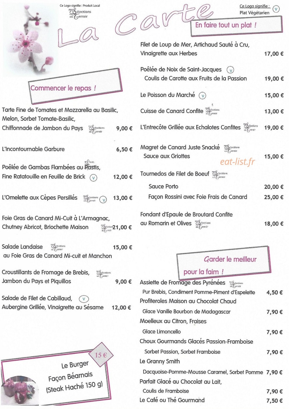 L'Amandier — carte page 1