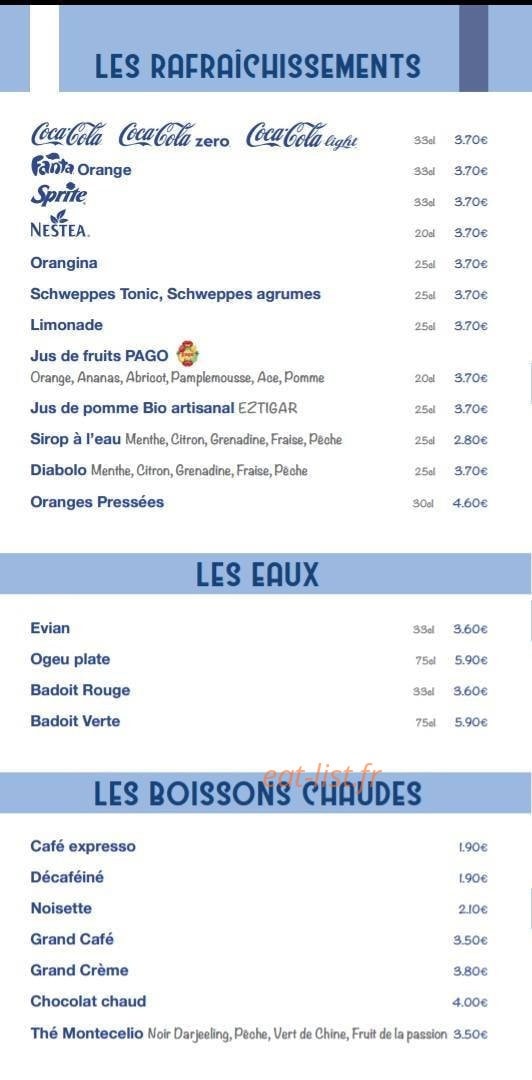 Biarritz Beach — carte page 6