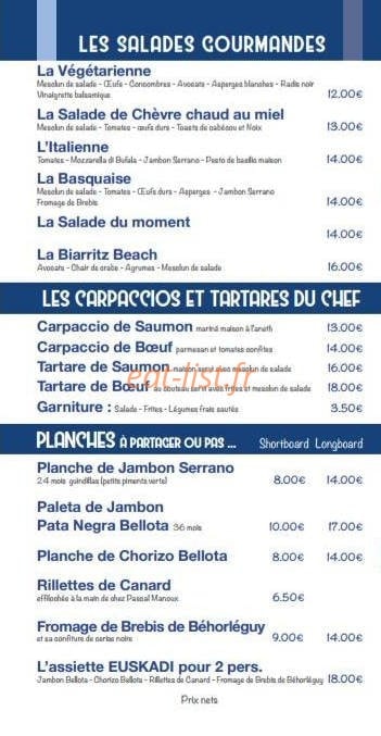 Biarritz Beach — carte page 5