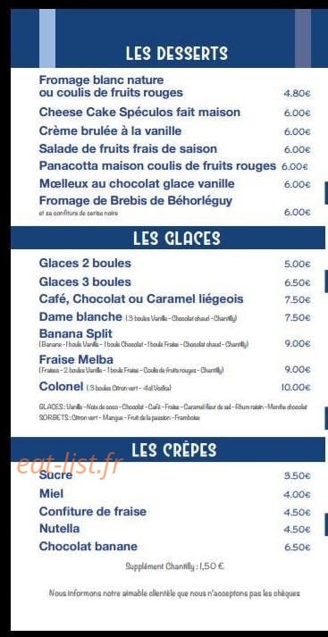 Biarritz Beach — carte page 8