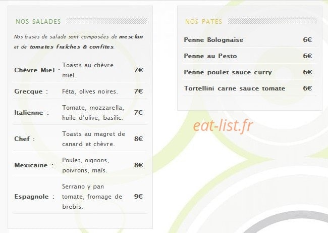 Biarritz Pizza — carte page 8