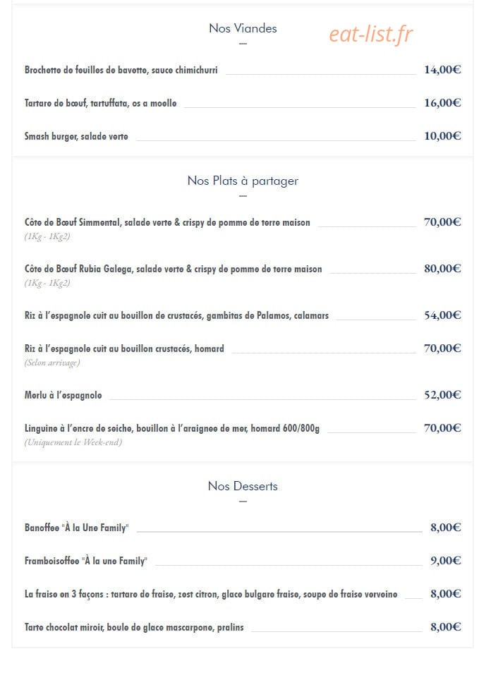 Bistroquet — carte page 4