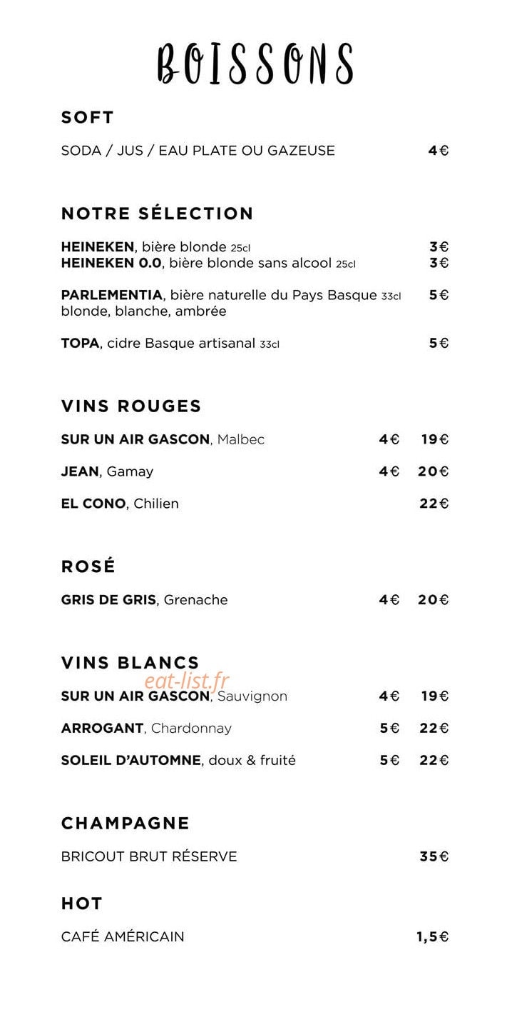 Bonheur — carte page 3