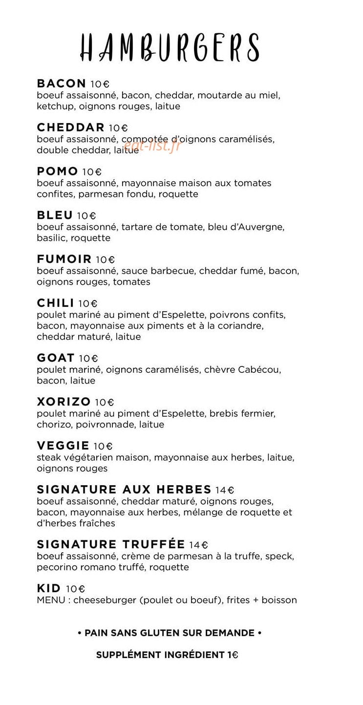 Bonheur — carte page 1