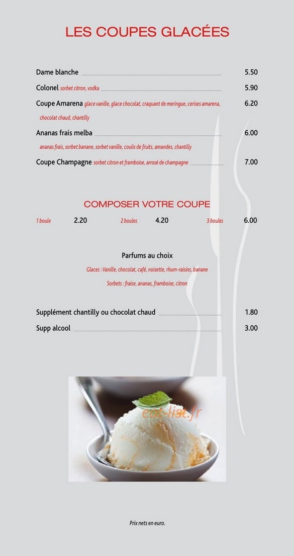 Brasserie d’Iraty — carte page 6