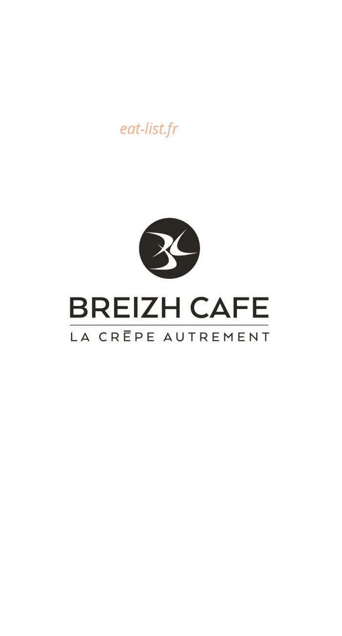 Breizh Café — carte page 1