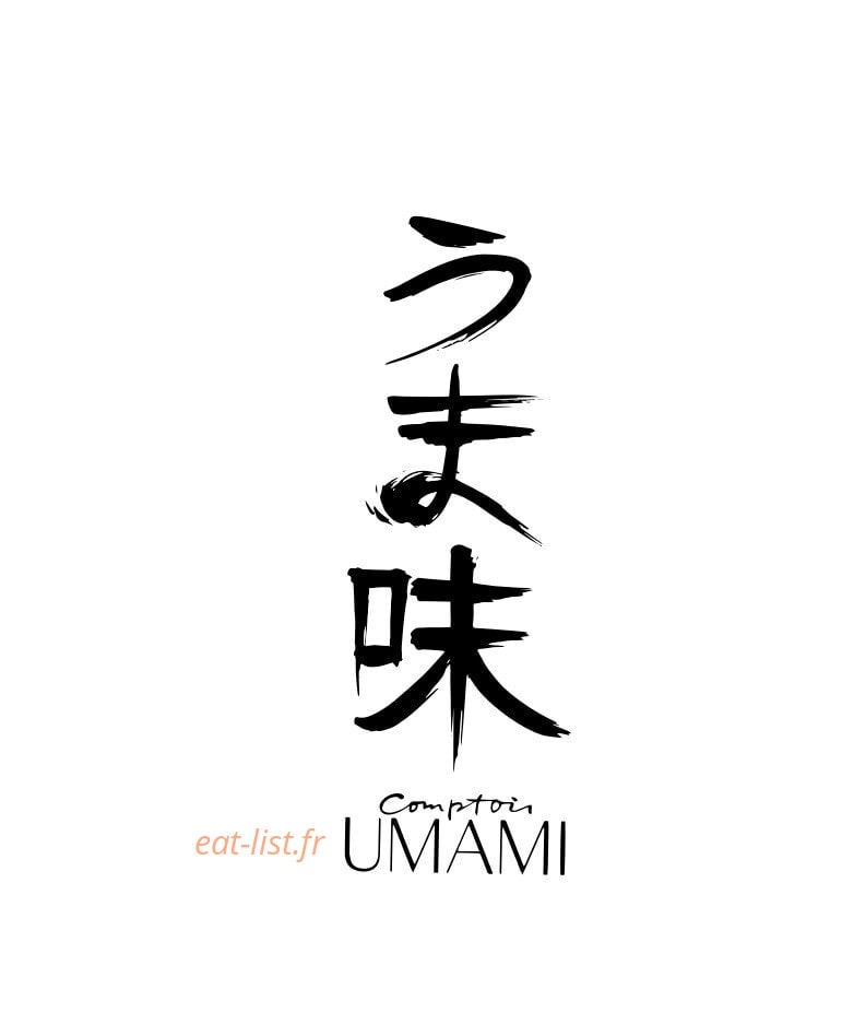 Comptoir Umami — carte page 1