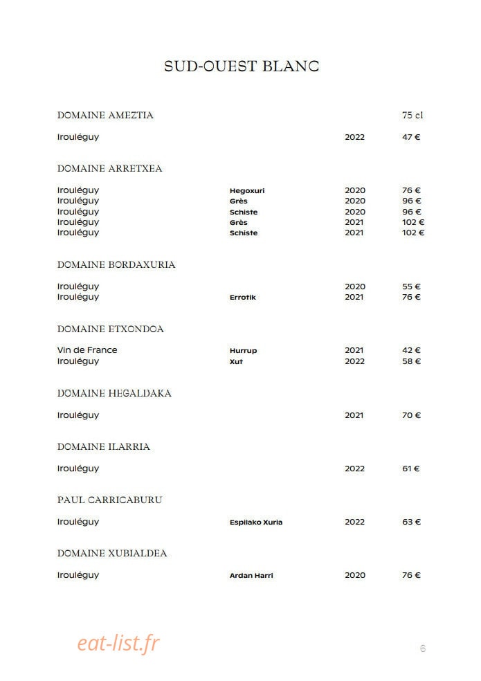 Frenchie — carte page 9