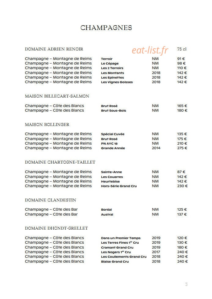 Frenchie — carte page 5