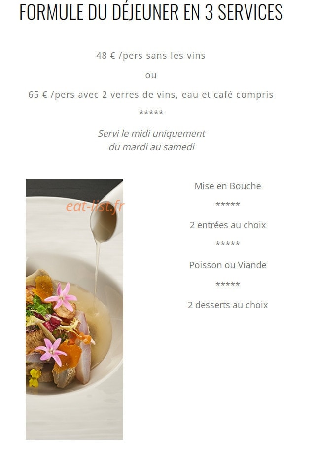 L'Atelier Alexandre Bousquet — carte page 1