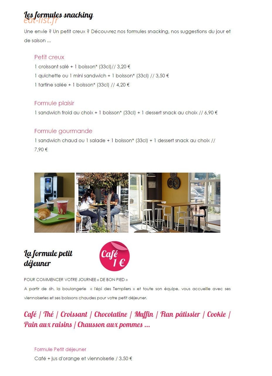 L'épi des templiers — carte page 3
