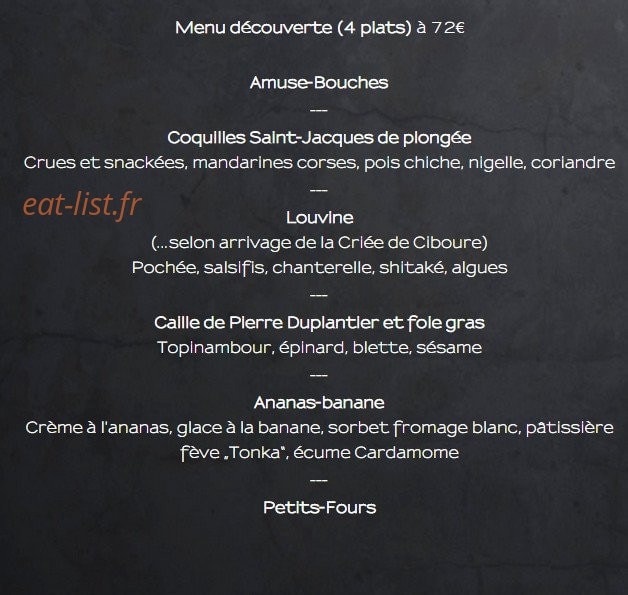 L'Impertinent — carte page 2