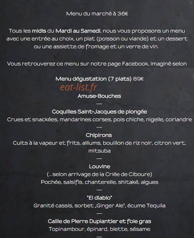 L'Impertinent — carte page 1