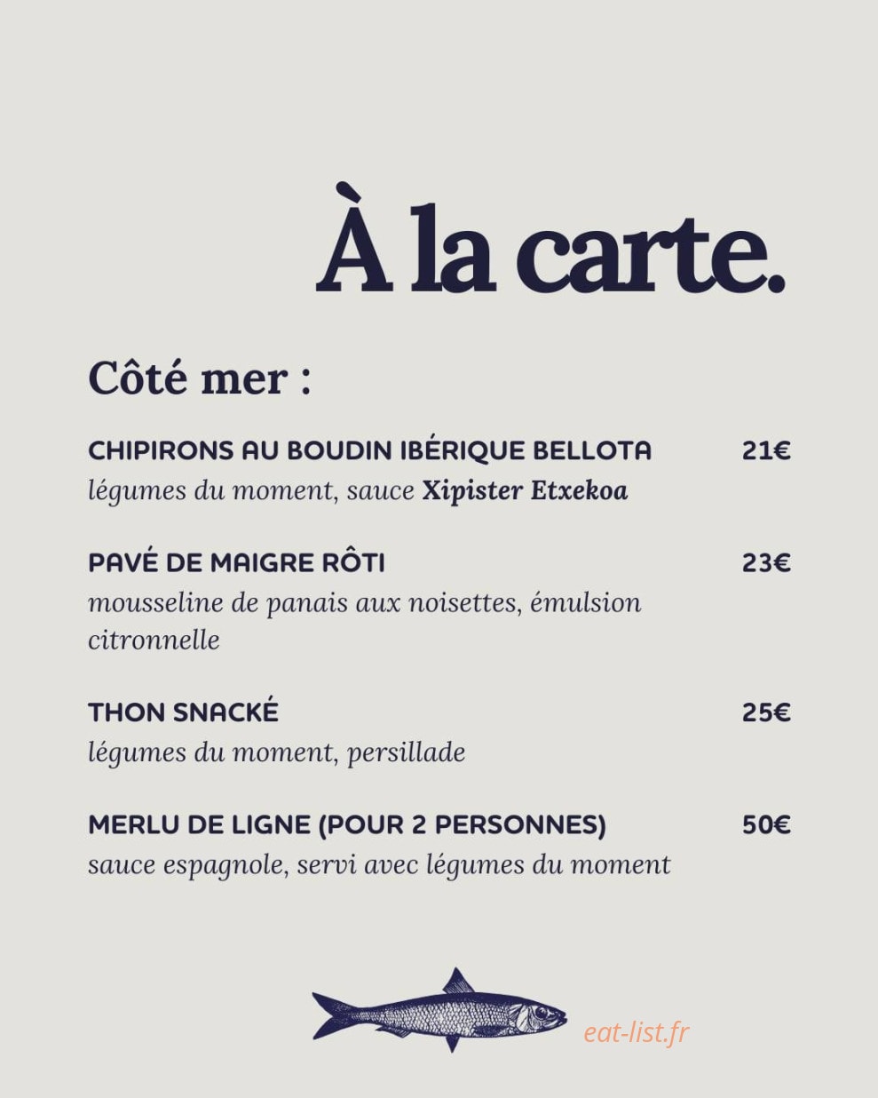 La Marine — carte page 2