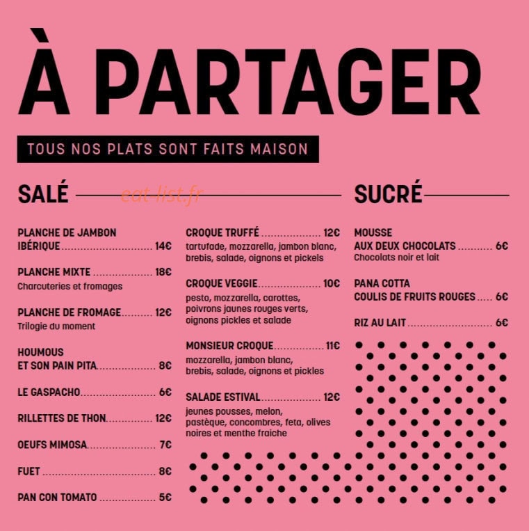 La Rhapsodie — carte page 1