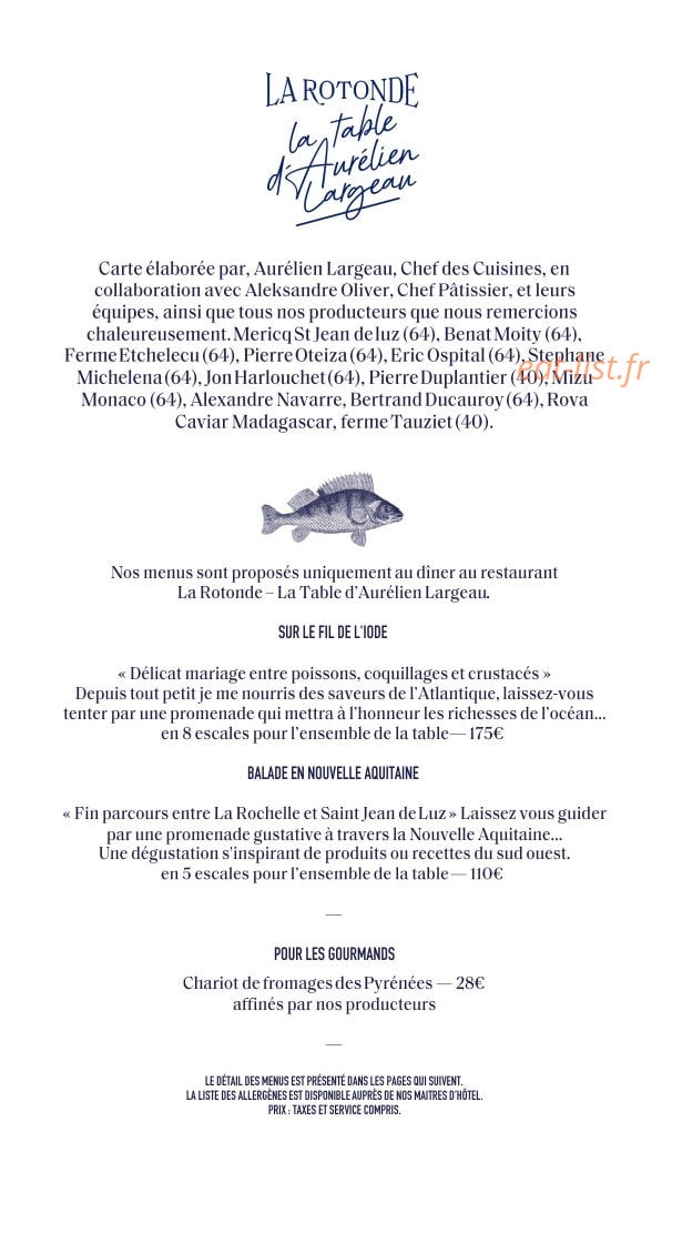 La Rotonde — carte page 2