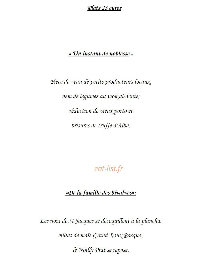 La Table d' Aranda — carte page 3
