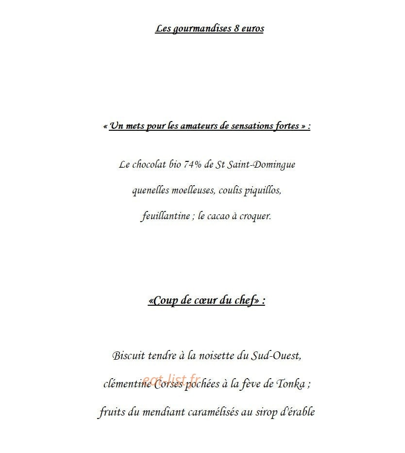 La Table d' Aranda — carte page 5