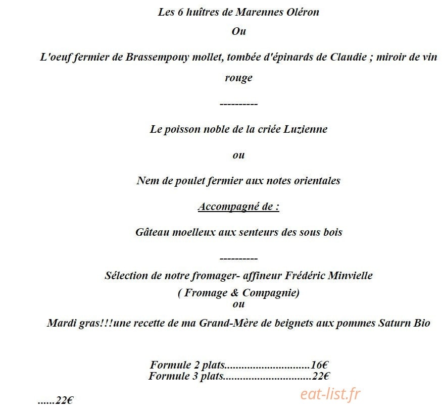 La Table d' Aranda — carte page 7