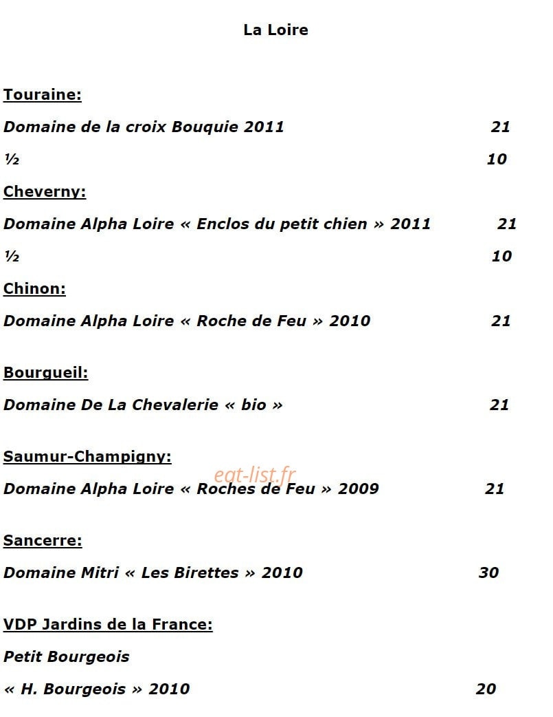 La Table d' Aranda — carte page 15