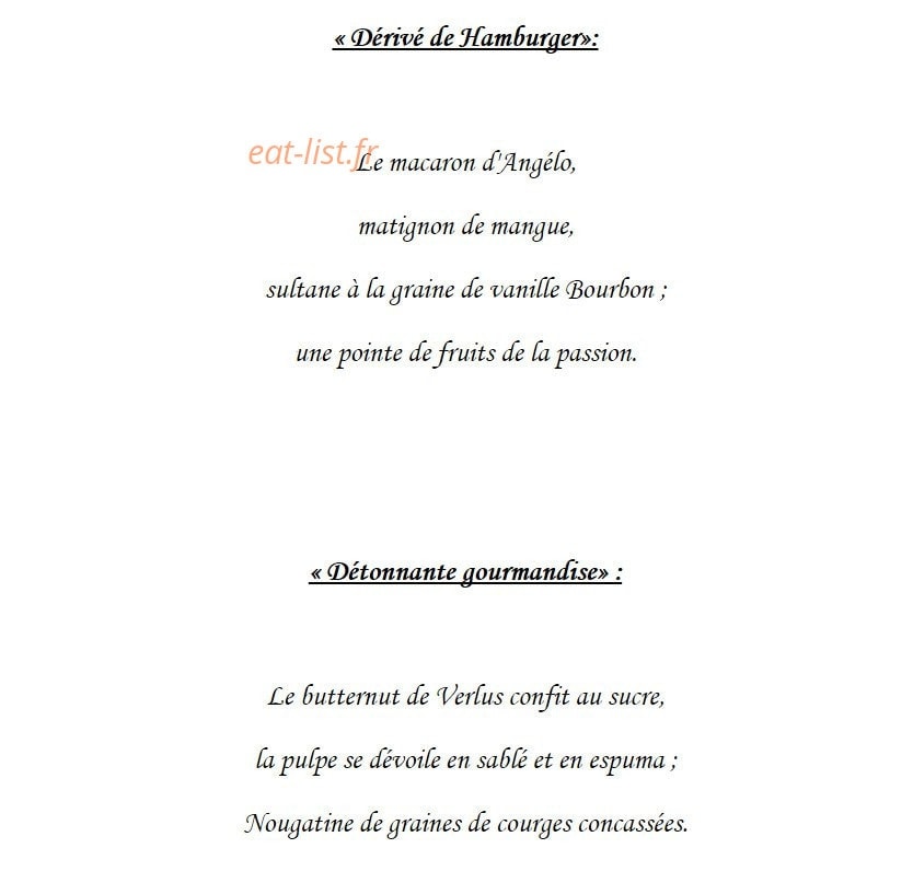 La Table d' Aranda — carte page 6
