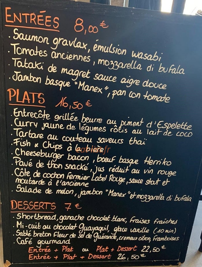 La Tireuse — carte page 1