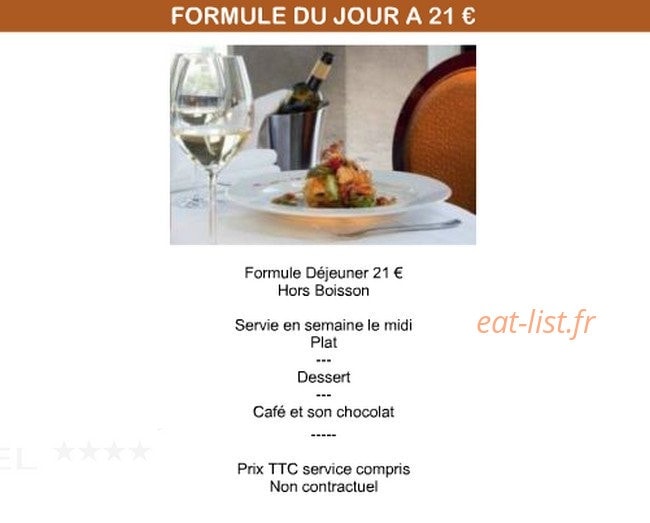 Le Café de Paris — carte page 2