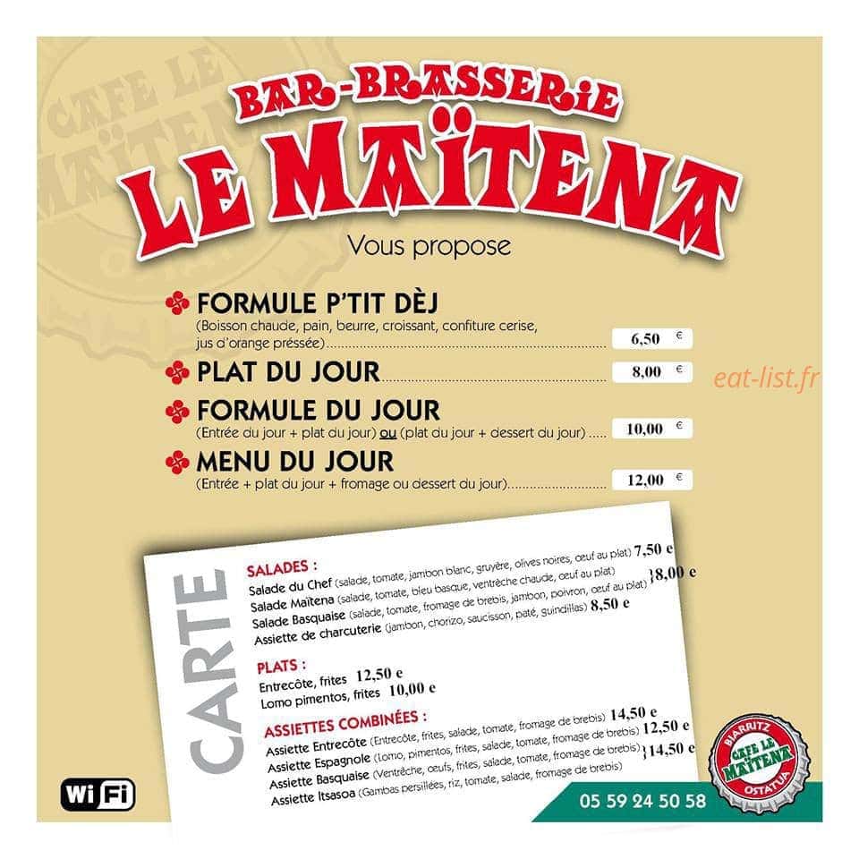 Le Maïtena — carte page 2