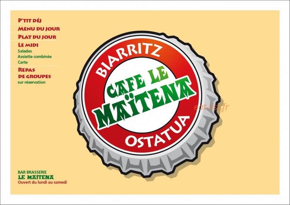 Le Maïtena — carte page 1