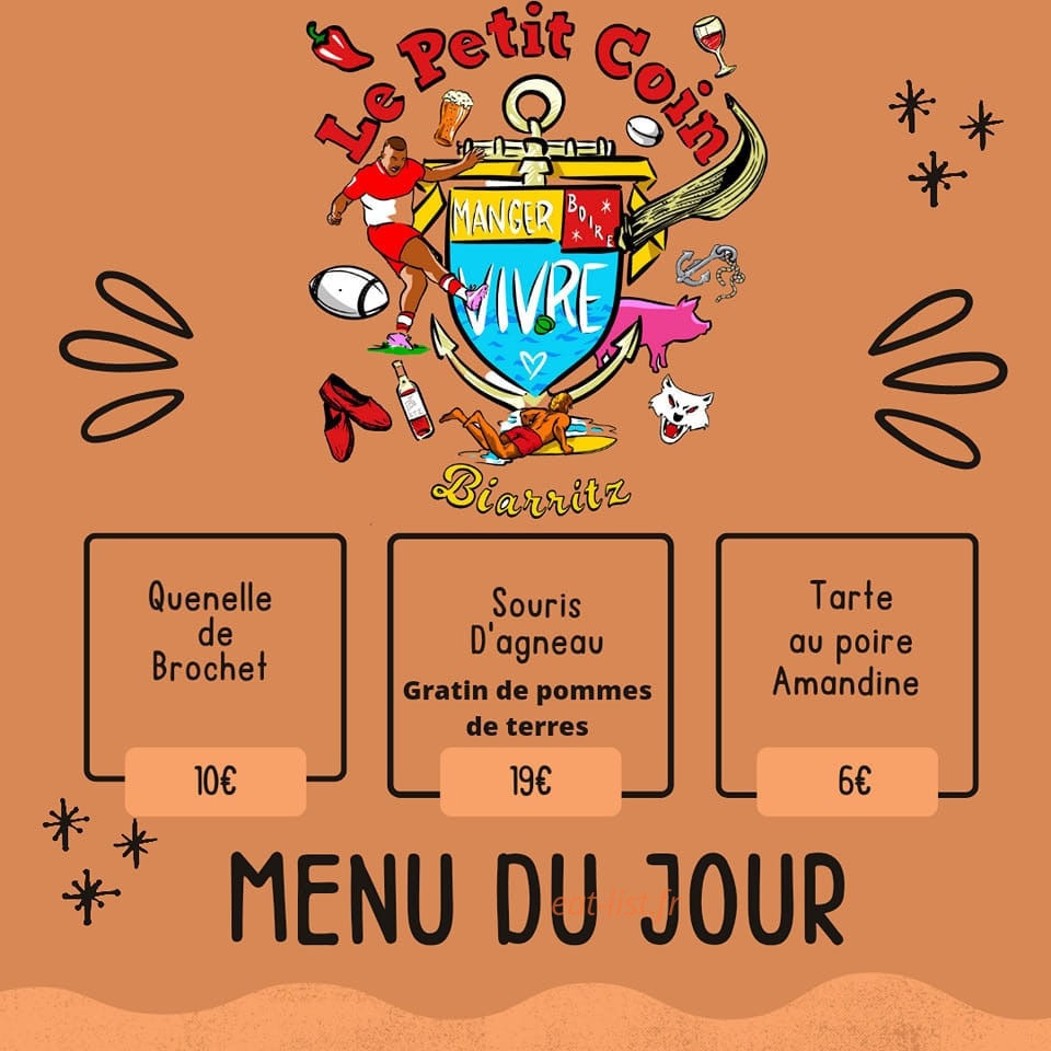 Le Petit Coin... — carte page 2
