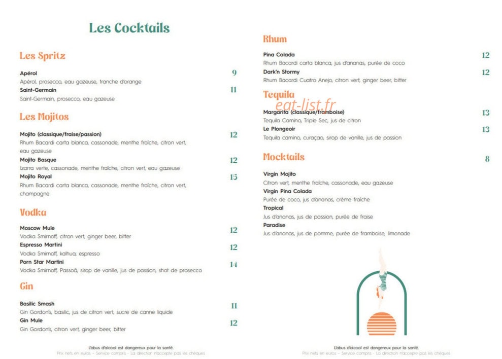 Le Plongeoir — carte page 5