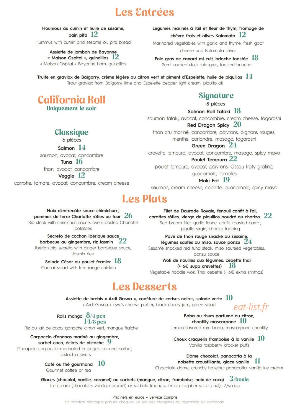 Le Plongeoir — carte page 2