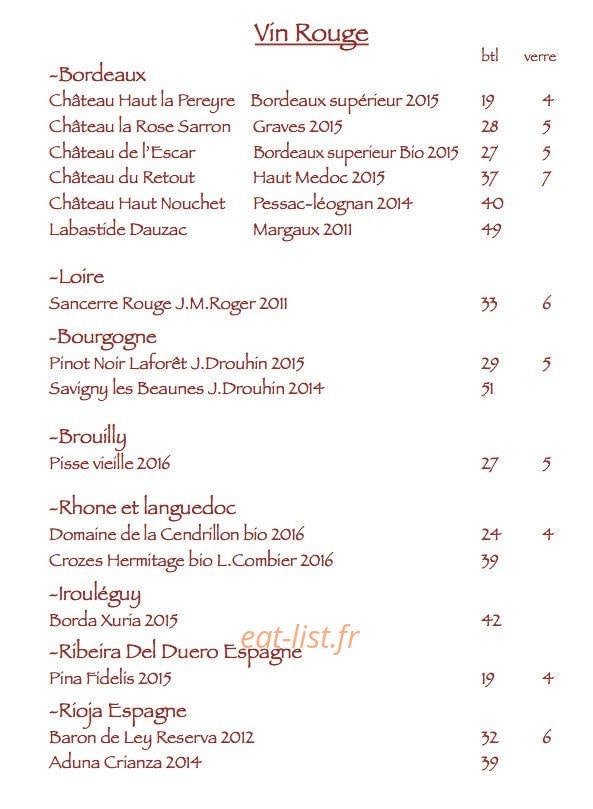 Le Royalty — carte page 6