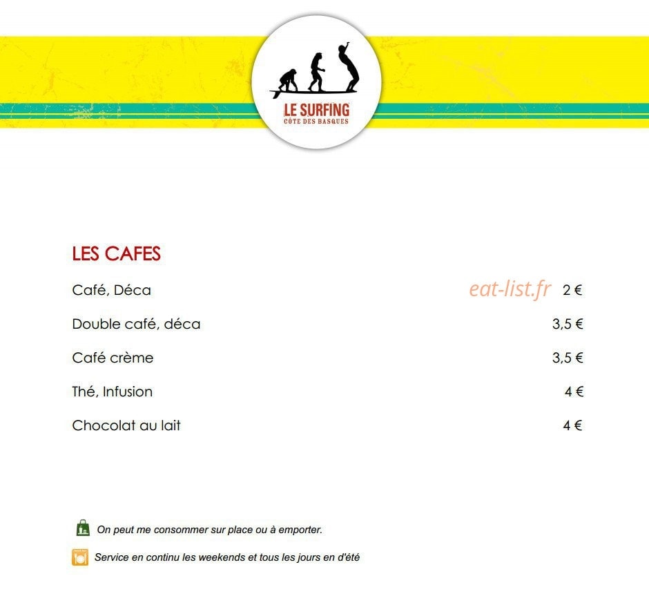 Le Surfing — carte page 2