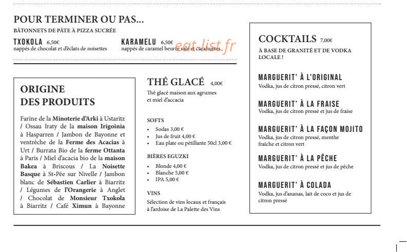 Marguerite — carte page 2
