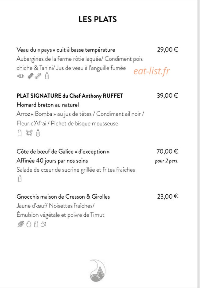Marloe Biarritz — carte page 3