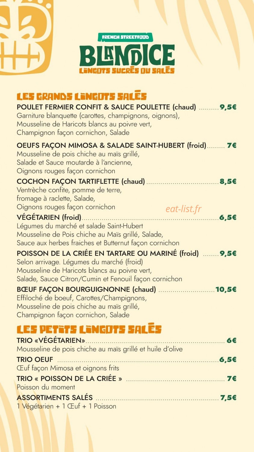 Palmito — carte page 12